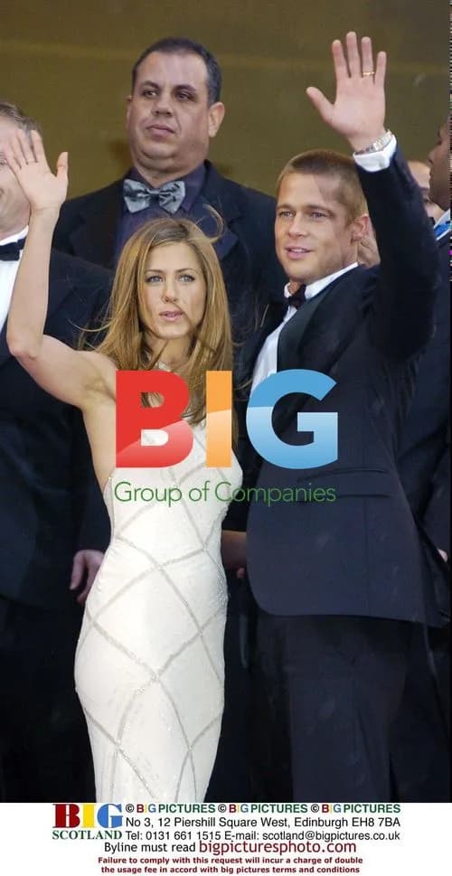Jennifer Anniston and Brad Pitt at Cannes