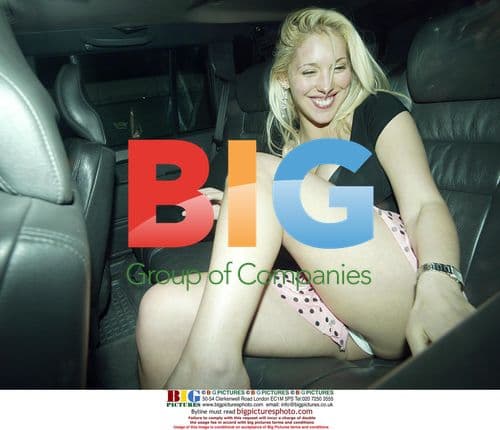 Model Stacey McIntosh at Chinawhite in Soho, London