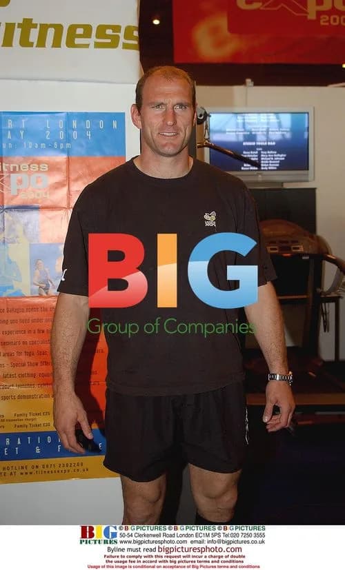Lawrence Dallaglio launches Fitness Expo 2004