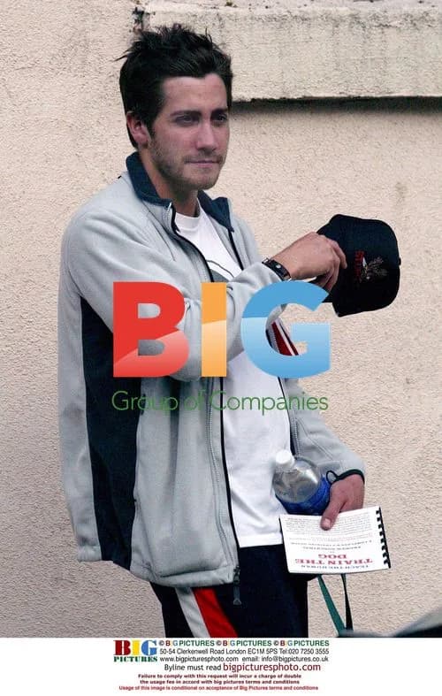 Jake Gyllenhaal Walking Dog in Hollywood Hills