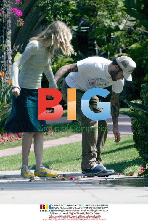 Laura Dern walks with boyfriend in Beverly Hills