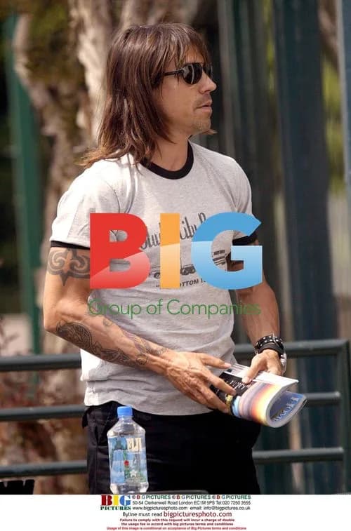 Anthony Kiedis of Red Hot Chili Peppers in Malibu