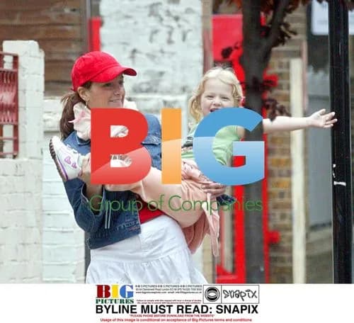 Noel Gallagher's Daughter Anais on Piggy-Back Ride