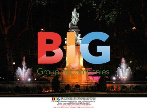 Madrid Landmarks Illuminated for Royal Wedding