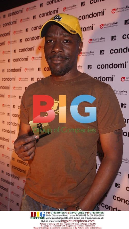 Gary Beadle at MTV condom launch