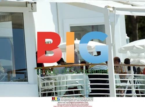 Mick Jagger at Eden Roc during Cannes Film Festival