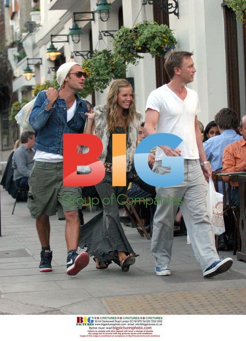 Jude Law and Sienna Miller spotted in London