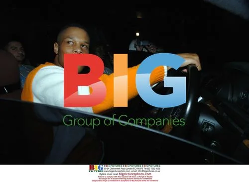 Rapper Romeo at Nightclub in London