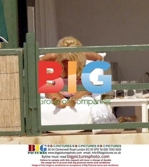 Victoria Silvstedt Relaxes in France
