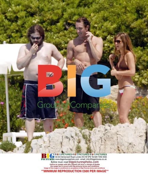 Jack Black Relaxes in France