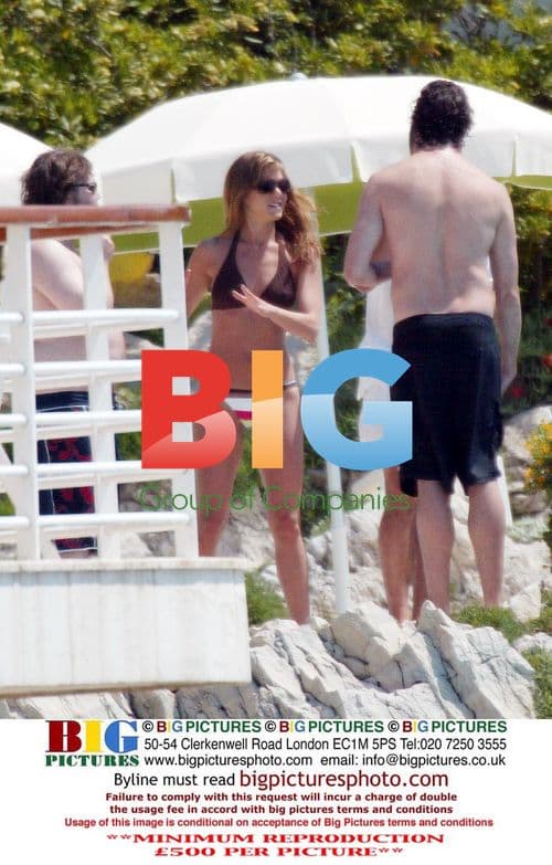 Jennifer Aniston Sunbathing in France