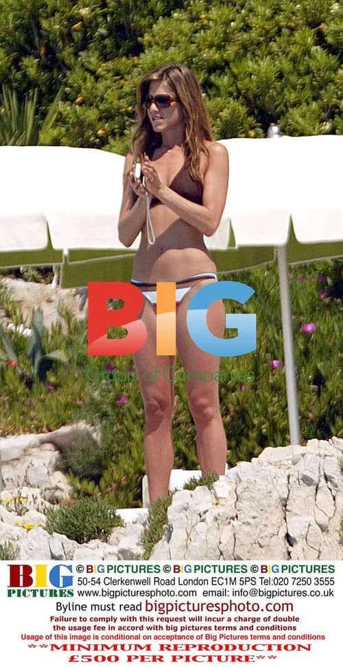 Jennifer Aniston Sunbathing in France