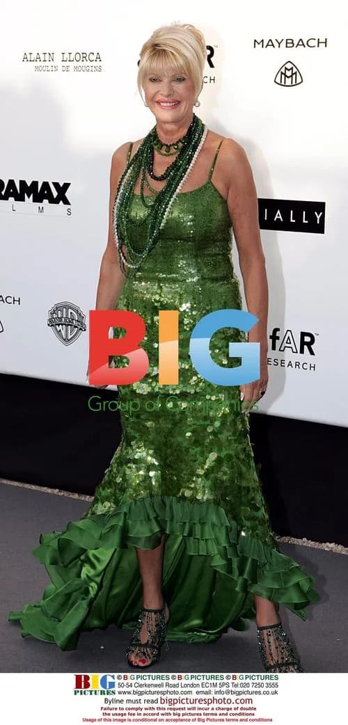 Ivana Trump at amfAR's "Cinema Against AIDS Cannes" Benefit