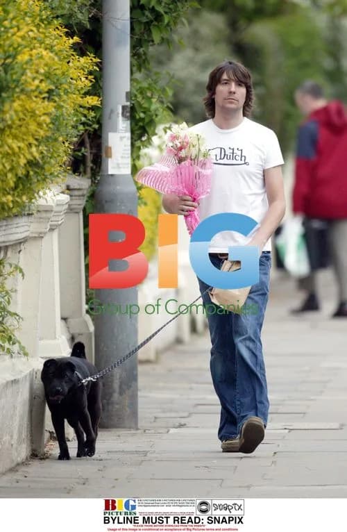 Dan Hipgrave with Flowers for Wife