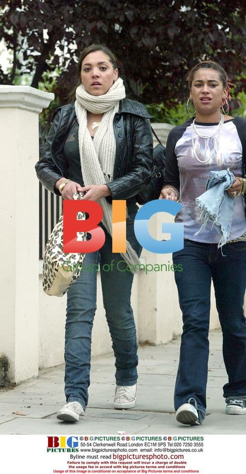 Miquita Oliver Out with Friends in London