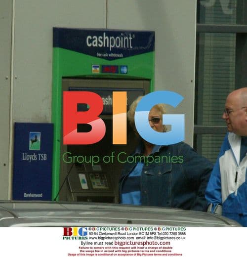 Actress Pam St Clement at Cash Machine