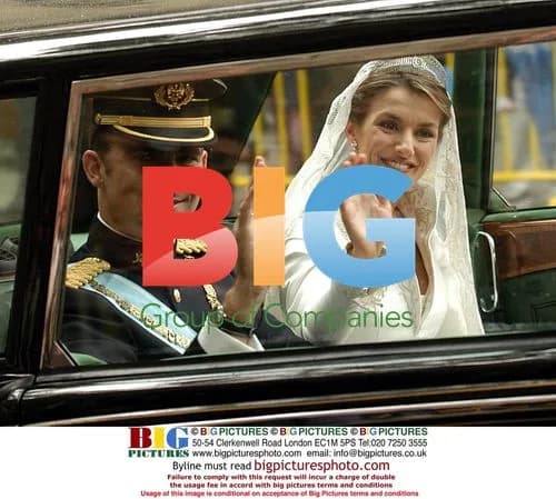 Spain's Prince Felipe and Letizia Ortiz Wed