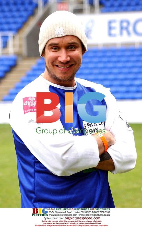 Michael Edwards Hammond at soccer charity match