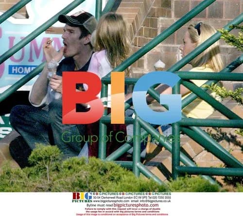 Ethan Hawke with family in Toronto