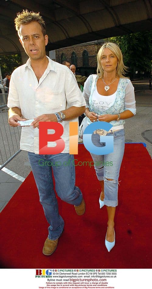 Pat Sharp and wife at Jack Dee's Live show