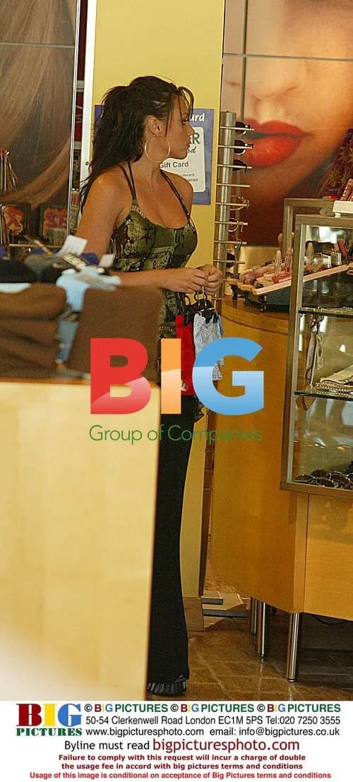 Michelle Heaton and boyfriend Andy Scott-lee shopping