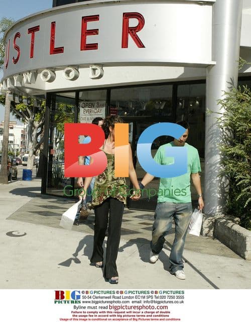Michelle Heaton and Andy Scott-lee Shopping