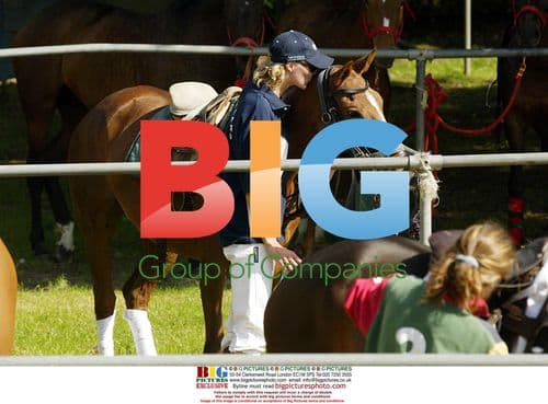 Jodie Kidd Playing Polo in Windsor