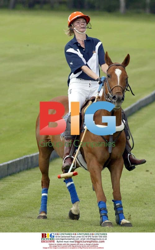 Jodie Kidd at Polo Match in Windsor