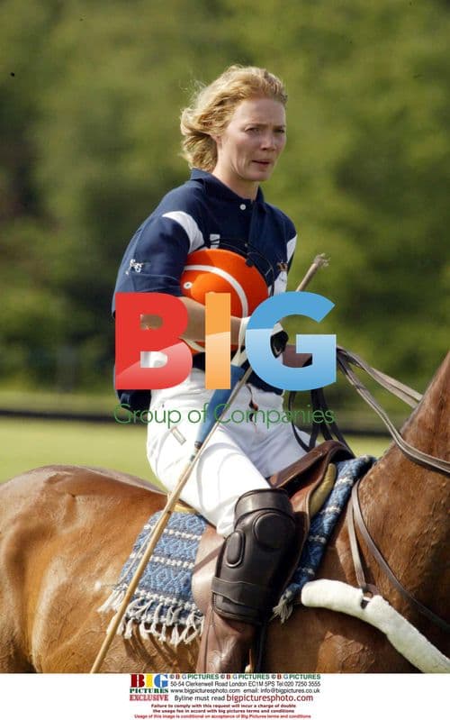 Jodie Kidd Playing Polo