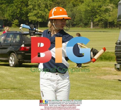 Jodie Kidd Playing Polo