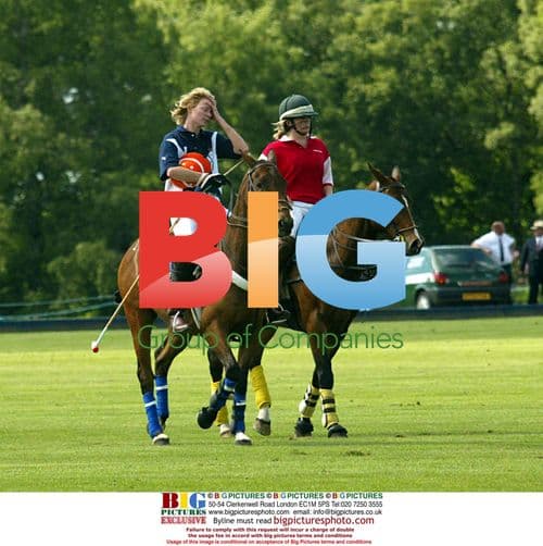 Model Jodie Kidd Plays Polo