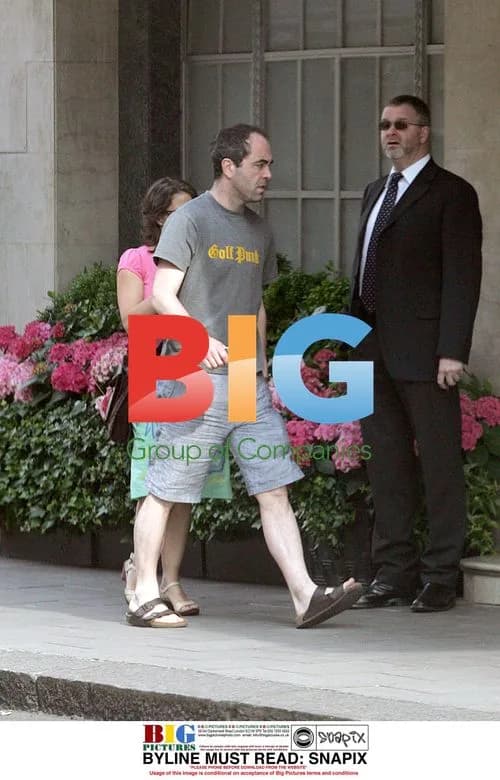James Nesbitt and wife Sonya in London