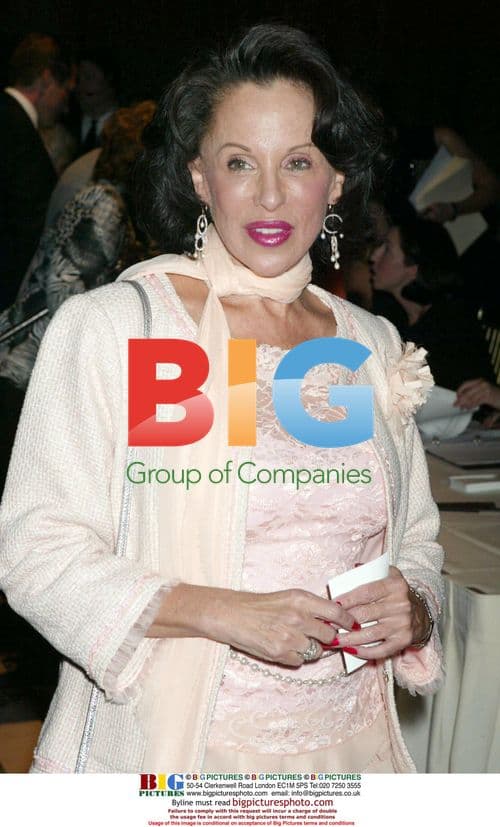 Nikki Haskell at Dennis Basso Fashion Show