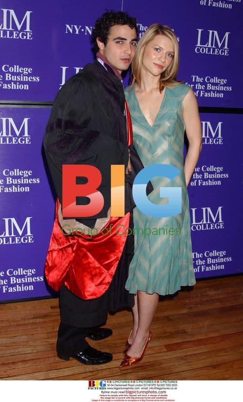 ZAC POSEN and CLAIRE DANES at 2004 LIM Commencement