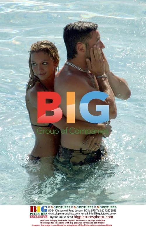 Jodie Marsh and Scott Sullivan in Cyprus
