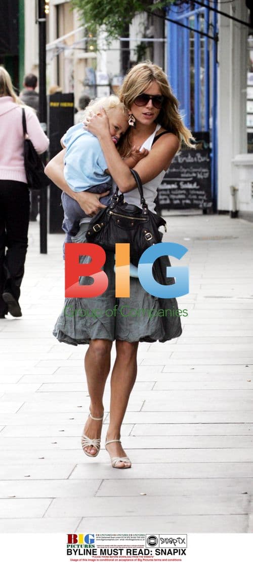 Sienna Miller Out With Son Rudy