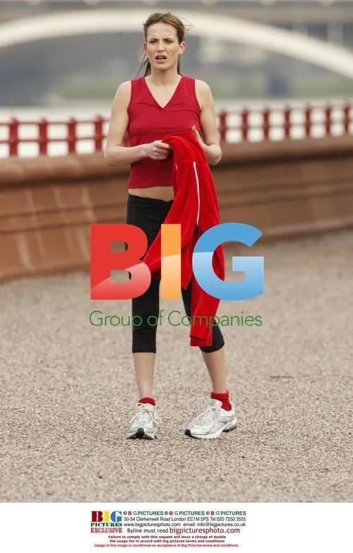 Sophie Anderton Warming Up in London