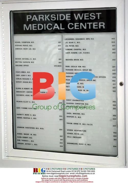 Mathew Perry at Santa Monica Medical Center