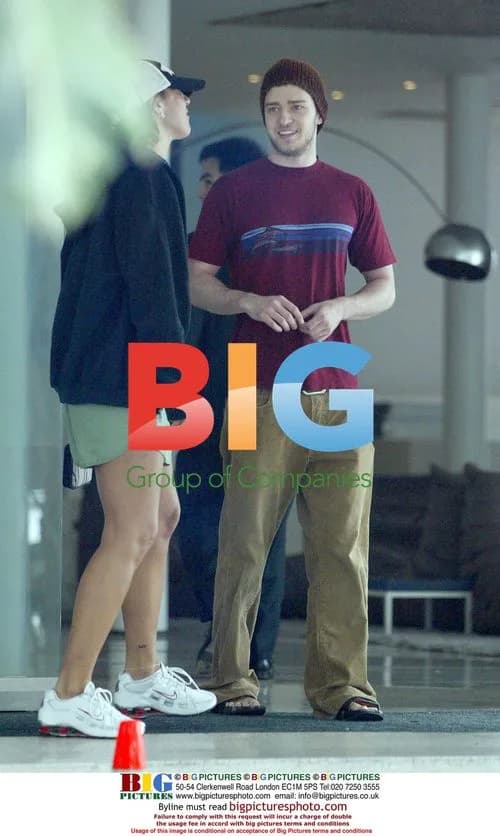 Justin Timberlake Hanging Out in West Hollywood