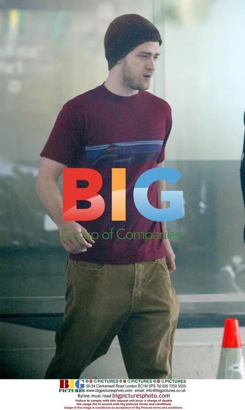 Justin Timberlake Hanging Out at Standard Hotel