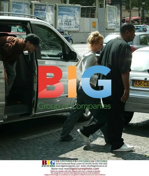 Britney Spears and Kevin Federline in Paris