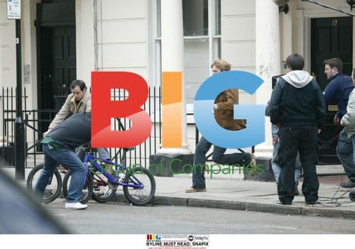 Kris Marshall Shows Off BMX Skills