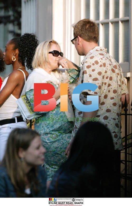 Mariella Frostrup Pregnant Drinking Guinness