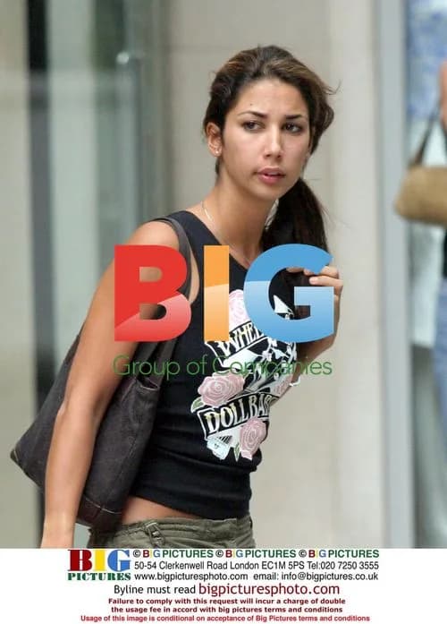 Model Leilani Shopping in London