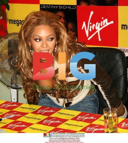 Beyonce Knowles Signing Destiny's Child Single in London