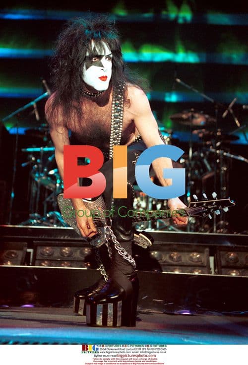 Musician PAUL STANLEY of KISS Strutting in New England
