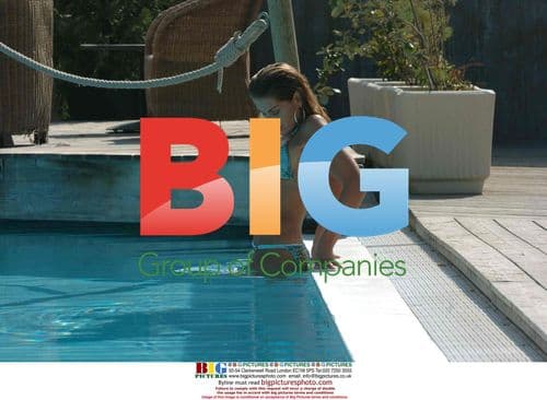 DJ Sassy Enjoys Pool Day in Tenerife