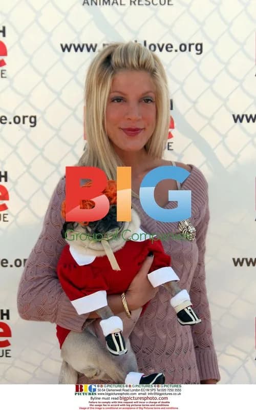 Tori Spelling at Bow-Wow-Ween Event