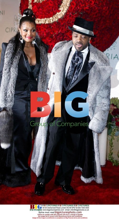 Janet Jackson & Jermaine Dupri at P. Diddy's 35th Birthday