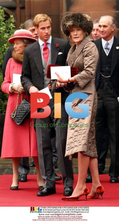 Royal Princes Attend Chester Cathedral Wedding